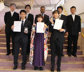 日本機械学会 卒業研究発表講演会「優秀発表賞」を受賞